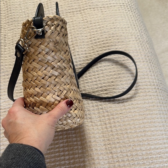 Mango Black and Tan Crossbody Bag - Picture 5 of 6